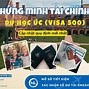 Chứng Minh Tài Chính Xin Visa Du Học Úc